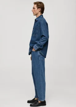 MANGO Dżinsy*Krótkie jeansy relaxed fit