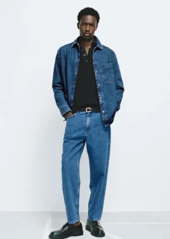 MANGO Dżinsy*Krótkie jeansy relaxed fit