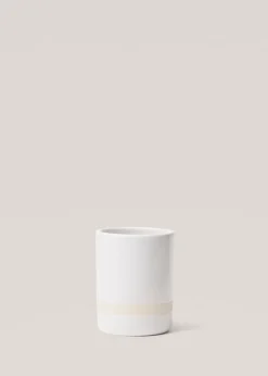 MANGO Akcesoria Łazienkowe*Kubek do łazienki z kamionki