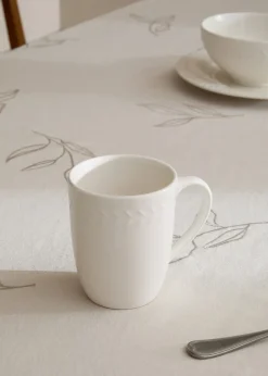 MANGO Zastawa Stołowa|Kubki*Kubek z kamionki z wypukłym wzorem w jodełkę