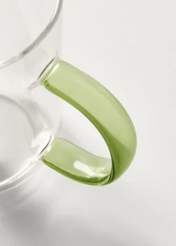 MANGO Szklanki I Kieliszki|Kubki*Kubek ze szkła borokrzemowego z motywem bałwana