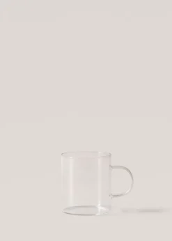 MANGO Szklanki I Kieliszki|Kubki*Kubek ze szkła borokrzemowego z uchwytem 300 ml
