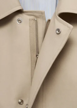 MANGO Kurtki I Koszule Wierzchnie*Kurtka bawełniana oversize z kieszeniami