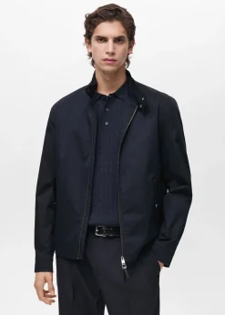 MANGO Kurtki I Koszule Wierzchnie*Kurtka bawełniana water repellent