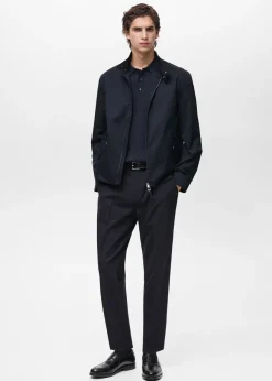 MANGO Kurtki I Koszule Wierzchnie*Kurtka bawełniana water repellent