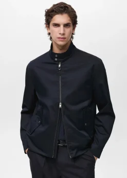 MANGO Kurtki I Koszule Wierzchnie*Kurtka bawełniana water repellent