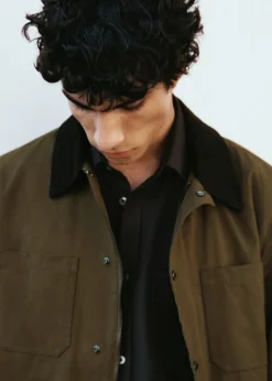 MANGO Kurtki I Koszule Wierzchnie*Kurtka bawełniana water repellent