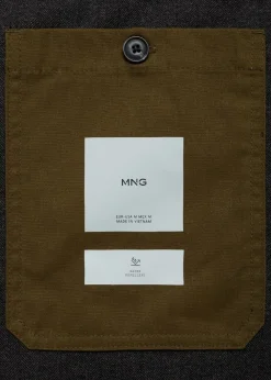 MANGO Kurtki I Koszule Wierzchnie*Kurtka bawełniana water repellent