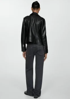 MANGO Kurtki*Kurtka biker ze sztucznej skóry