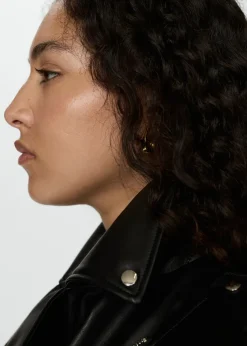 MANGO Kurtki*Kurtka biker ze sztucznej skóry