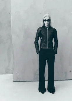 MANGO Kurtki*Kurtka biker ze sztucznej skóry