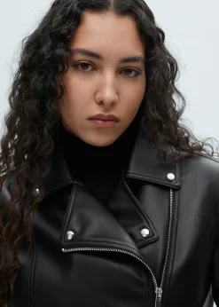 MANGO Kurtki*Kurtka biker ze sztucznej skóry