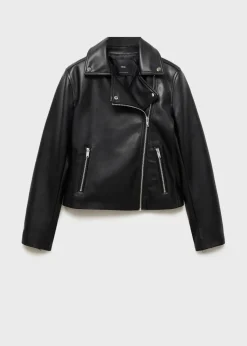 MANGO Kurtki*Kurtka biker ze sztucznej skóry