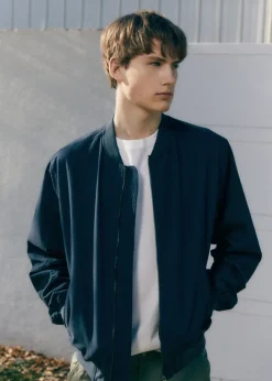 MANGO Płaszcze I Kurtki*Kurtka bomber bawełniana