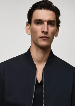 MANGO Kurtki I Koszule Wierzchnie*Kurtka bomber na zamek