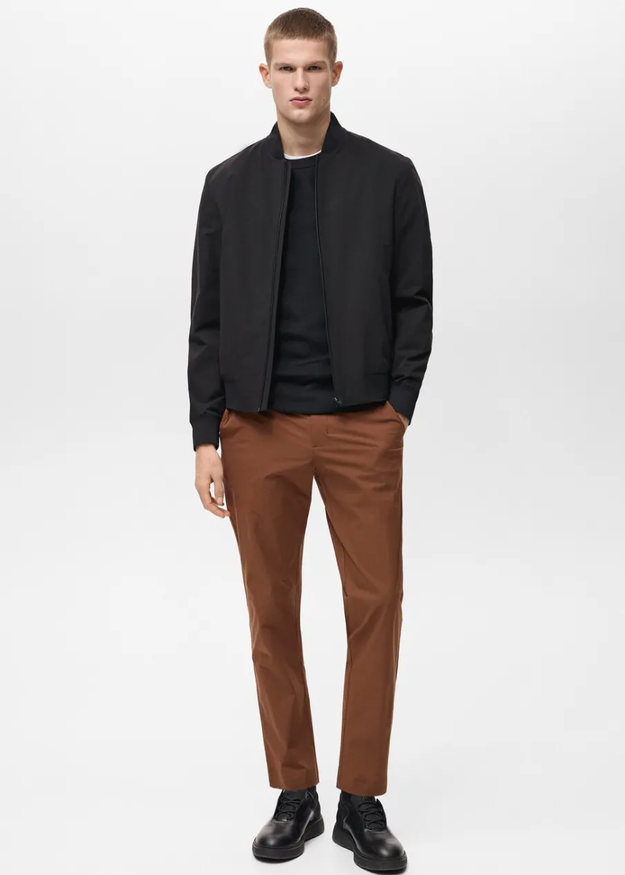 MANGO Kurtki I Koszule Wierzchnie*Kurtka bomber waterproof z technologią COOLMAX®