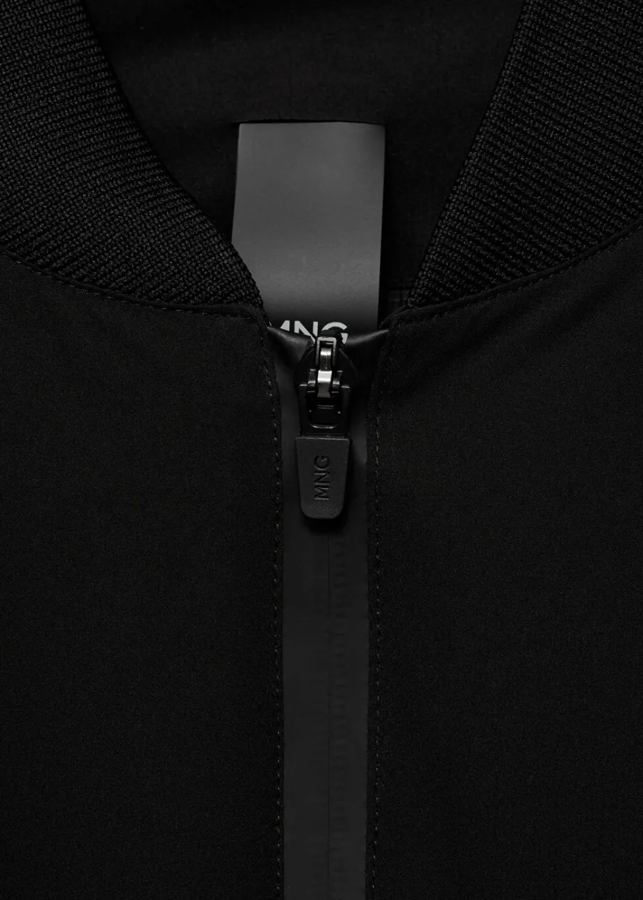 MANGO Kurtki I Koszule Wierzchnie*Kurtka bomber waterproof z technologią COOLMAX®