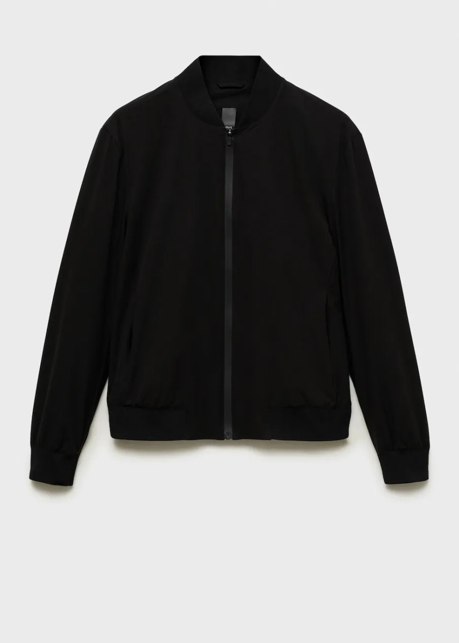 MANGO Kurtki I Koszule Wierzchnie*Kurtka bomber waterproof z technologią COOLMAX®