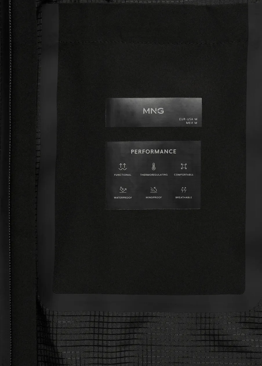 MANGO Kurtki I Koszule Wierzchnie*Kurtka bomber waterproof z technologią COOLMAX®