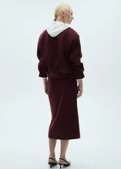 MANGO Kurtki*Kurtka bomber wełniana z kieszeniami