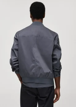 MANGO Kurtki I Koszule Wierzchnie*Kurtka bomber z kieszenią