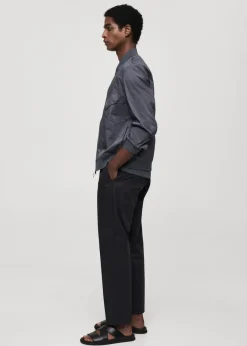 MANGO Kurtki I Koszule Wierzchnie*Kurtka bomber z kieszenią