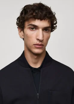 MANGO Bluzy*Kurtka bomber z technologią przeciwzapachową