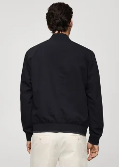 MANGO Kurtki I Koszule Wierzchnie*Kurtka bomber z tkaniny comfort strech