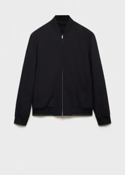 MANGO Kurtki I Koszule Wierzchnie*Kurtka bomber z tkaniny comfort strech