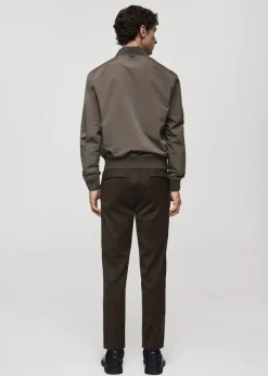 MANGO Kurtki I Koszule Wierzchnie*Kurtka bomber z tkaniny technicznej waterproof