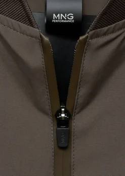 MANGO Kurtki I Koszule Wierzchnie*Kurtka bomber z tkaniny technicznej waterproof
