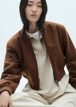 MANGO Kurtki*Kurtka bomber z wełny