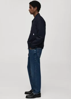 MANGO Kurtki I Koszule Wierzchnie*Kurtka bomber ze sztucznego zamszu