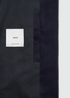 MANGO Kurtki I Koszule Wierzchnie*Kurtka bomber ze sztucznego zamszu