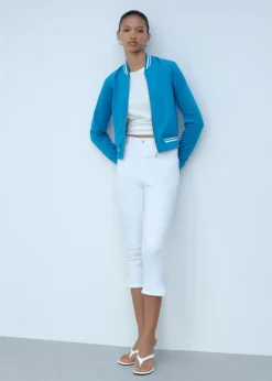 MANGO Kurtki*Kurtka bomberka w kontrastowe paski