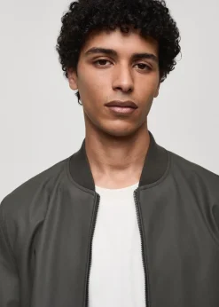 MANGO Kurtki I Koszule Wierzchnie*Kurtka bomberka ze sztucznej skóry