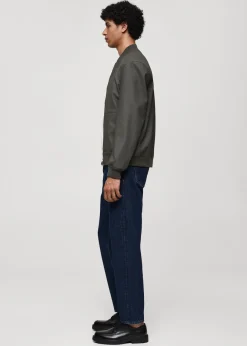 MANGO Kurtki I Koszule Wierzchnie*Kurtka bomberka ze sztucznej skóry