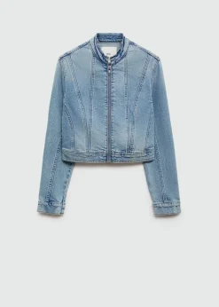 MANGO Kurtki*Kurtka dżinsowa na zamek