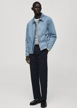 MANGO Kurtki I Koszule Wierzchnie*Kurtka dżinsowa ocieplana