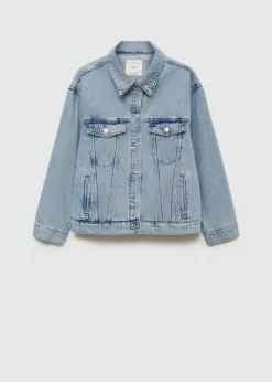 MANGO Kurtki*Kurtka dżinsowa oversize