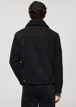 MANGO Kurtki I Koszule Wierzchnie*Kurtka dżinsowa podszyta barankiem