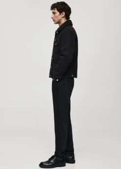 MANGO Kurtki I Koszule Wierzchnie*Kurtka dżinsowa podszyta barankiem