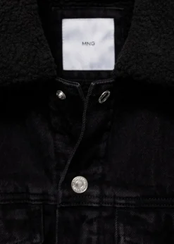 MANGO Kurtki I Koszule Wierzchnie*Kurtka dżinsowa podszyta barankiem