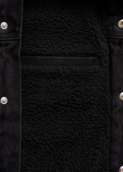 MANGO Kurtki I Koszule Wierzchnie*Kurtka dżinsowa podszyta barankiem