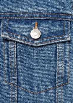 Dzieci MANGO Płaszcze I Kurtki*Kurtka dżinsowa z barankiem