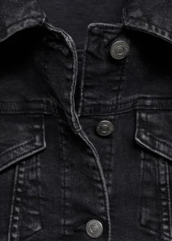 MANGO Kurtki*Kurtka dżinsowa z kieszeniami