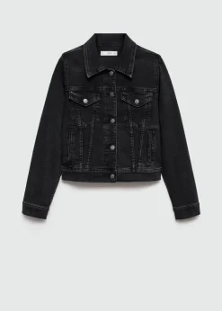 MANGO Kurtki*Kurtka dżinsowa z kieszeniami