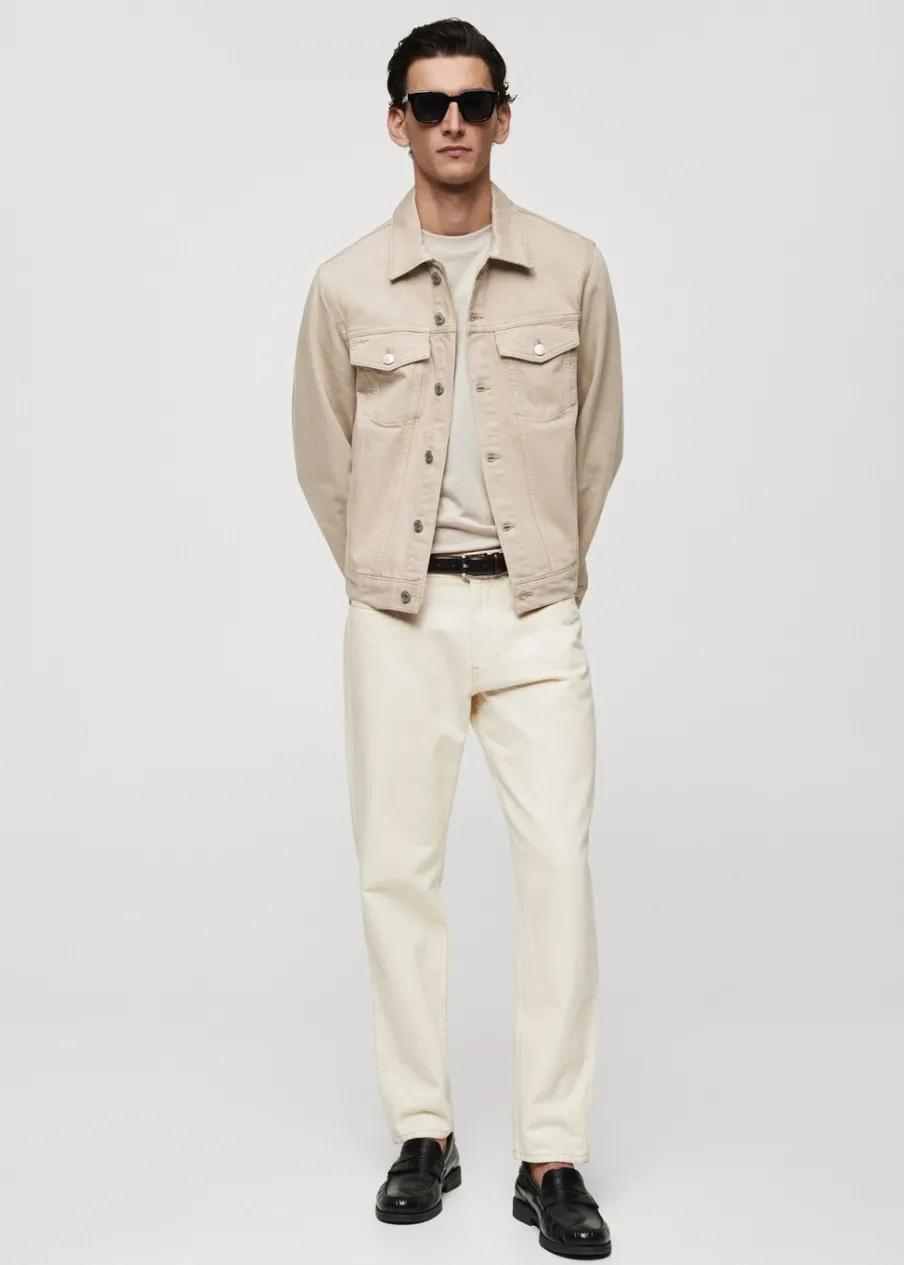 MANGO Kurtki I Koszule Wierzchnie*Kurtka dżinsowa z kieszeniami