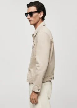 MANGO Kurtki I Koszule Wierzchnie*Kurtka dżinsowa z kieszeniami