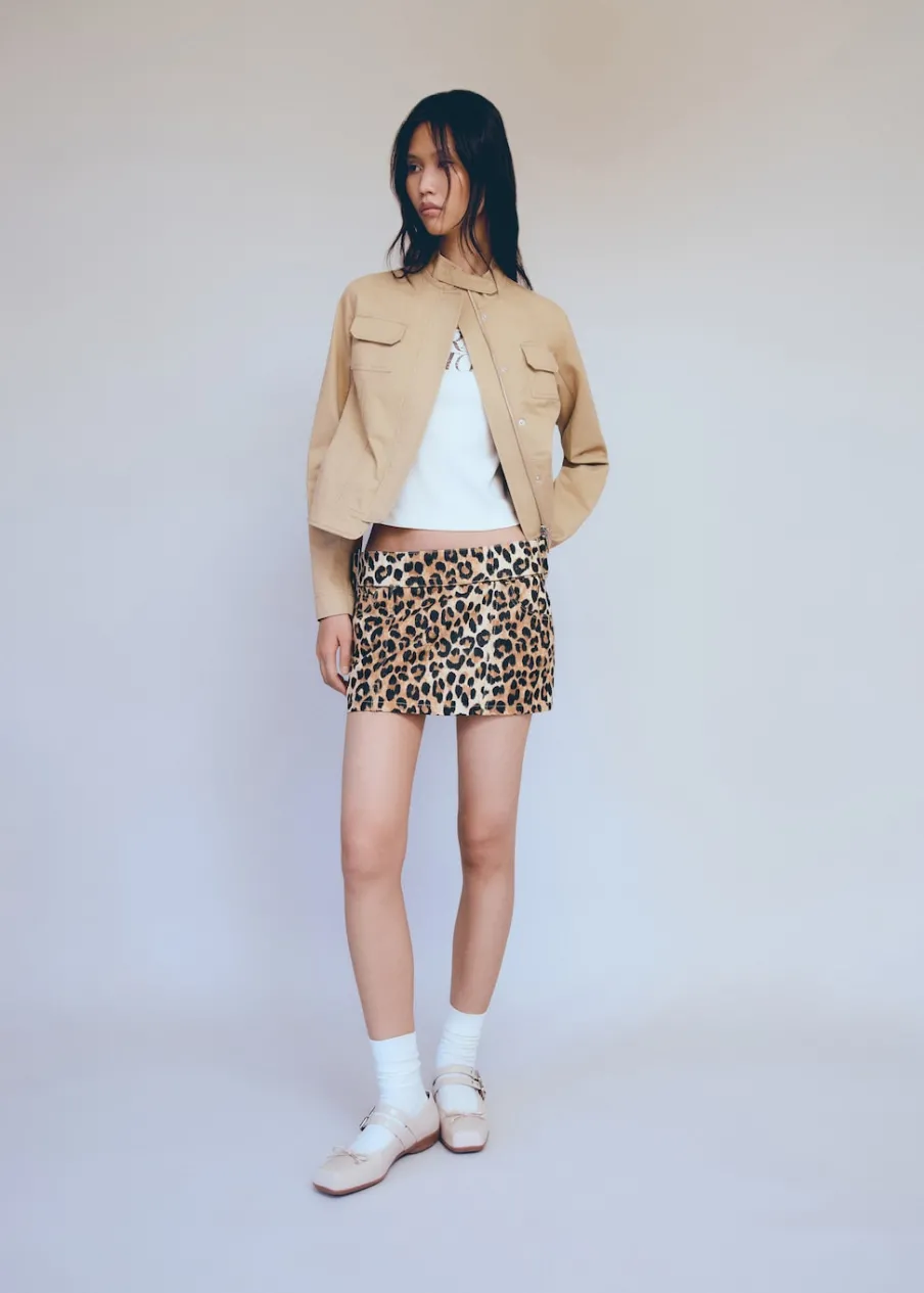 MANGO Kurtki*Kurtka dżinsowa z kieszeniami